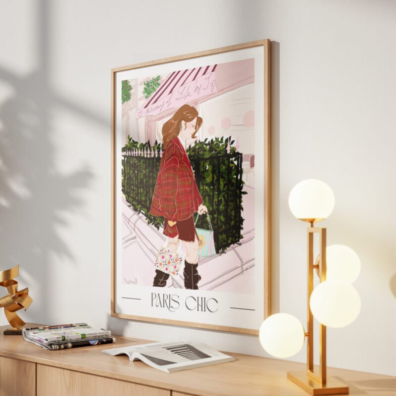 Affiche Paris Chic